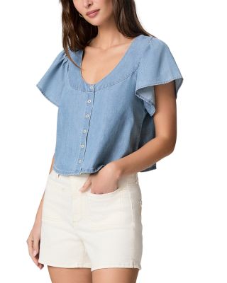 Belle Cropped Blouse