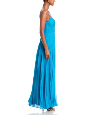 Saylor Pleated Gown