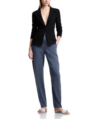 Ribbed Jersey Blazer