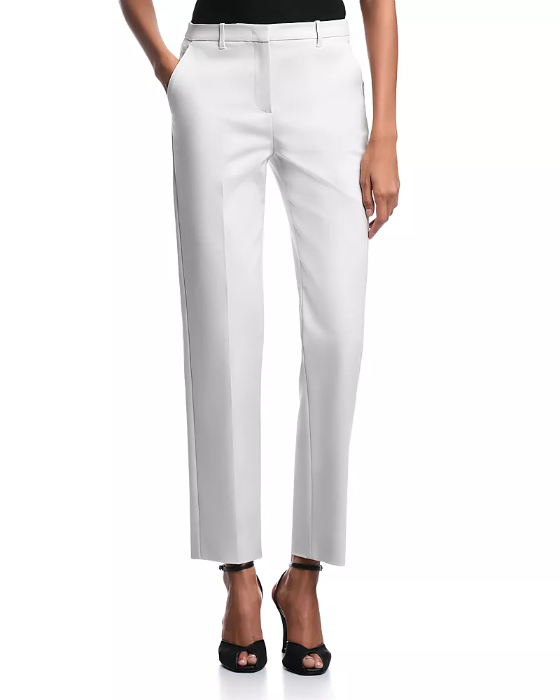 Emporio Armani Stretch Straight Leg Pants
