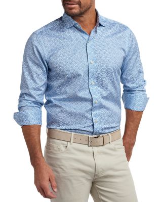 Micro Paisley Print Shirt