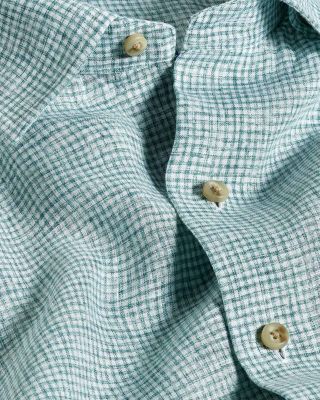 Linen Check Shirt