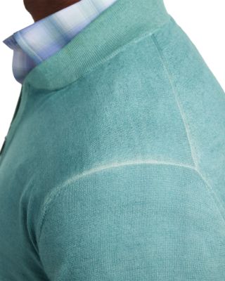 Skipper Merino Wool Blend Quarter Zip Sweater