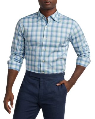 Ombre Twill Check Shirt