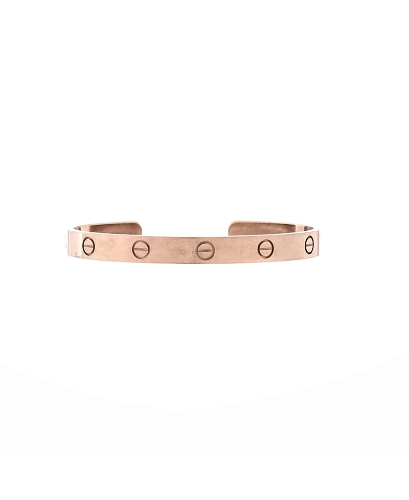 Pre-Owned Cartier Love Cuff Bracelet 18K White Gold