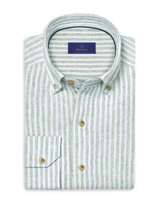 Linen Stripe Sport Shirt