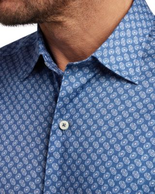 Neat Print Short Sleeve Shirt