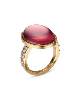 Oval Cabochon Cocktail Ring