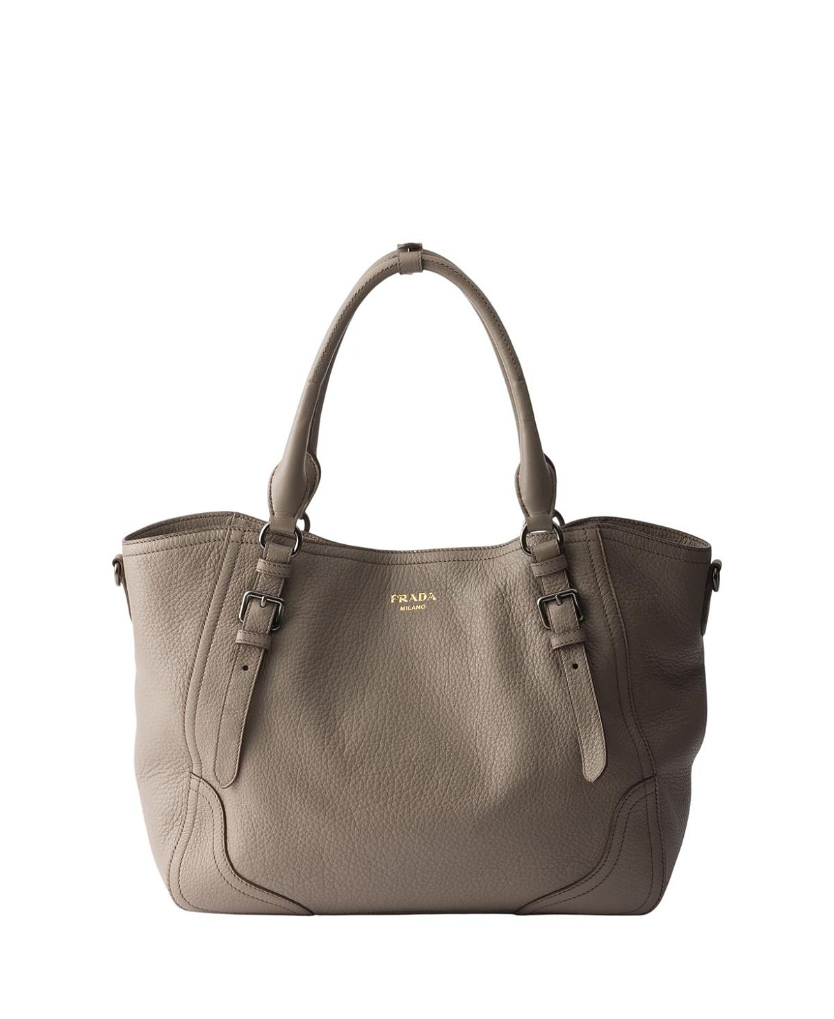 Prada Large Leather Tote Bag