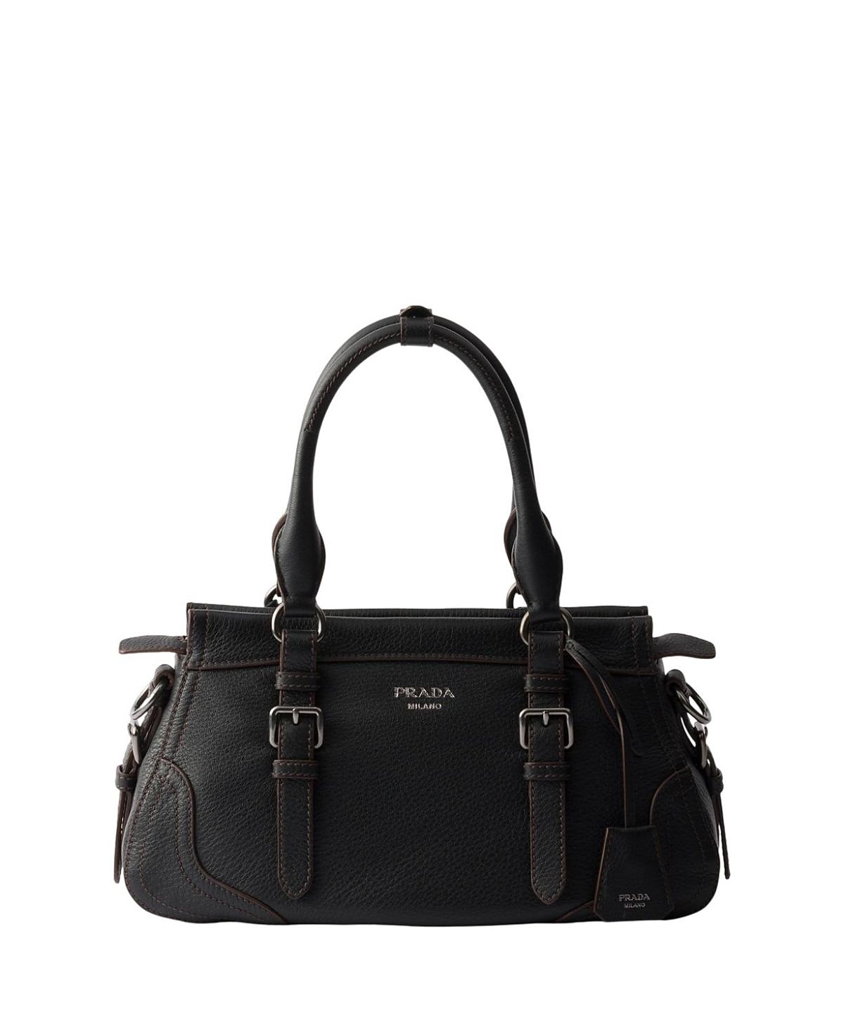 Prada Large Leather Tote Bag