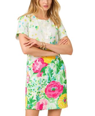  Edita Short Sleeve Shift Dress