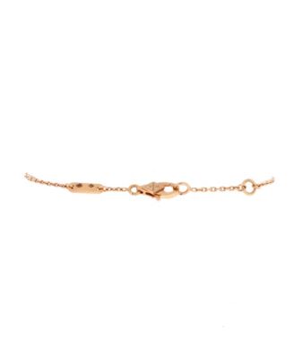 Mini Frivole Bracelet 18K Rose Gold with Pave Diamonds