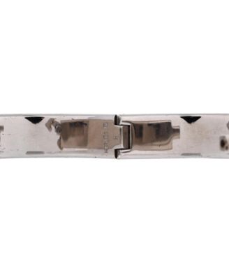 Narrow Clic H Bracelet Enamel