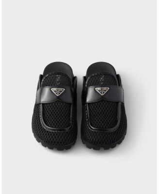  Women's Mesh Fabric Mules