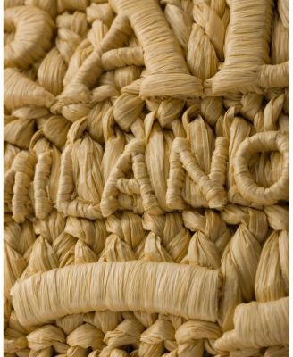 Small Crochet and Leather Tote Bag