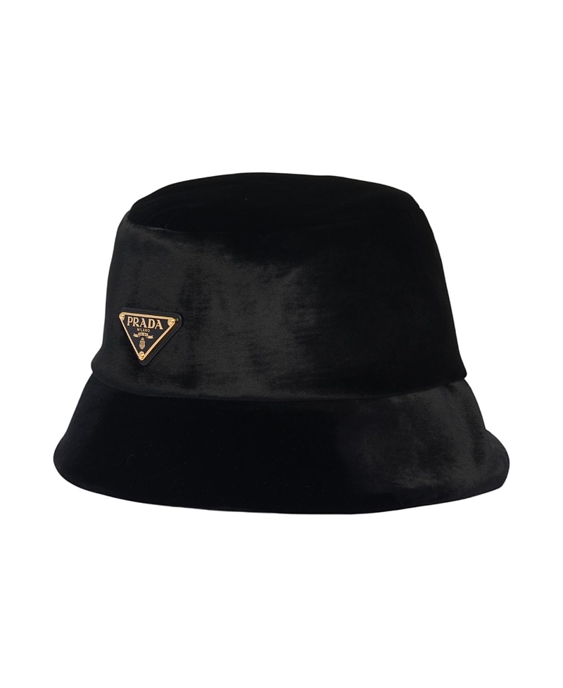 Prada Velvet Bucket Hat