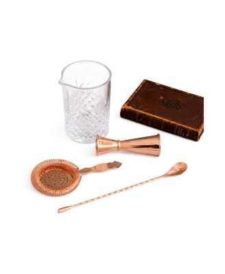 CMK Vintage Inspired Glass Barware, Set of 4