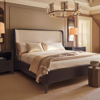 Rome Upholstered King Bed