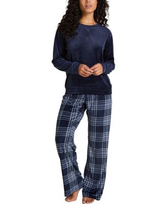 Hunkemoller Velvet Long-Sleeve Pyjama Set