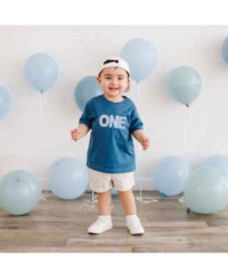 Boys' One Patchwork Patch Short Sleeve T-Shirt - Baby
