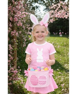  Girls' Bow Bunny Ear Headband