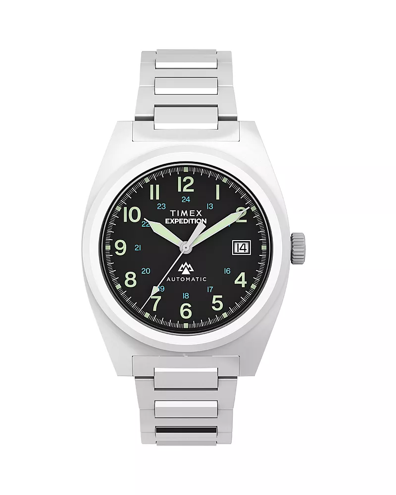 Timex Expedition Capstone Automatic Stainless Steel Bracelet Watch, 39mm