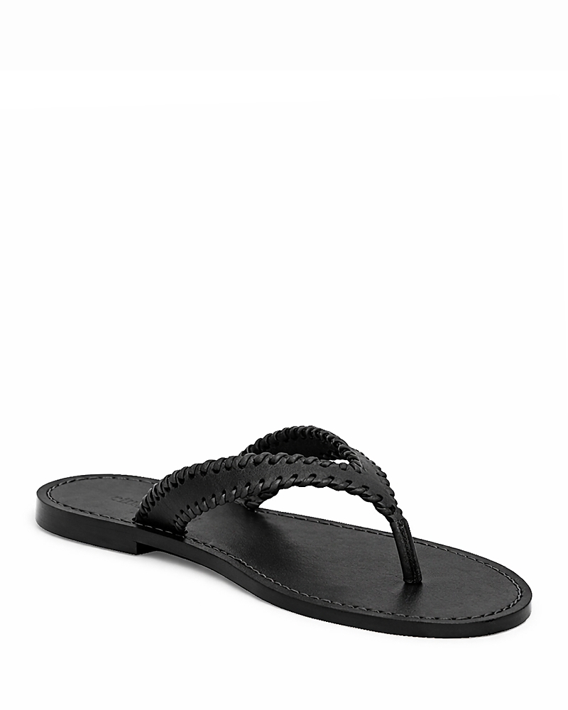 Cinq a Sept Women's Jessica Leather Thong Sandals