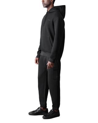 Kolton-Z Double-Face Jersey Logo Hoodie