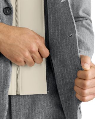 Wells-K 2-in-1 Knit Blazer With Removable Bib