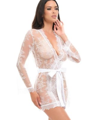 Amour Short Lace Robe - thumbnail 6