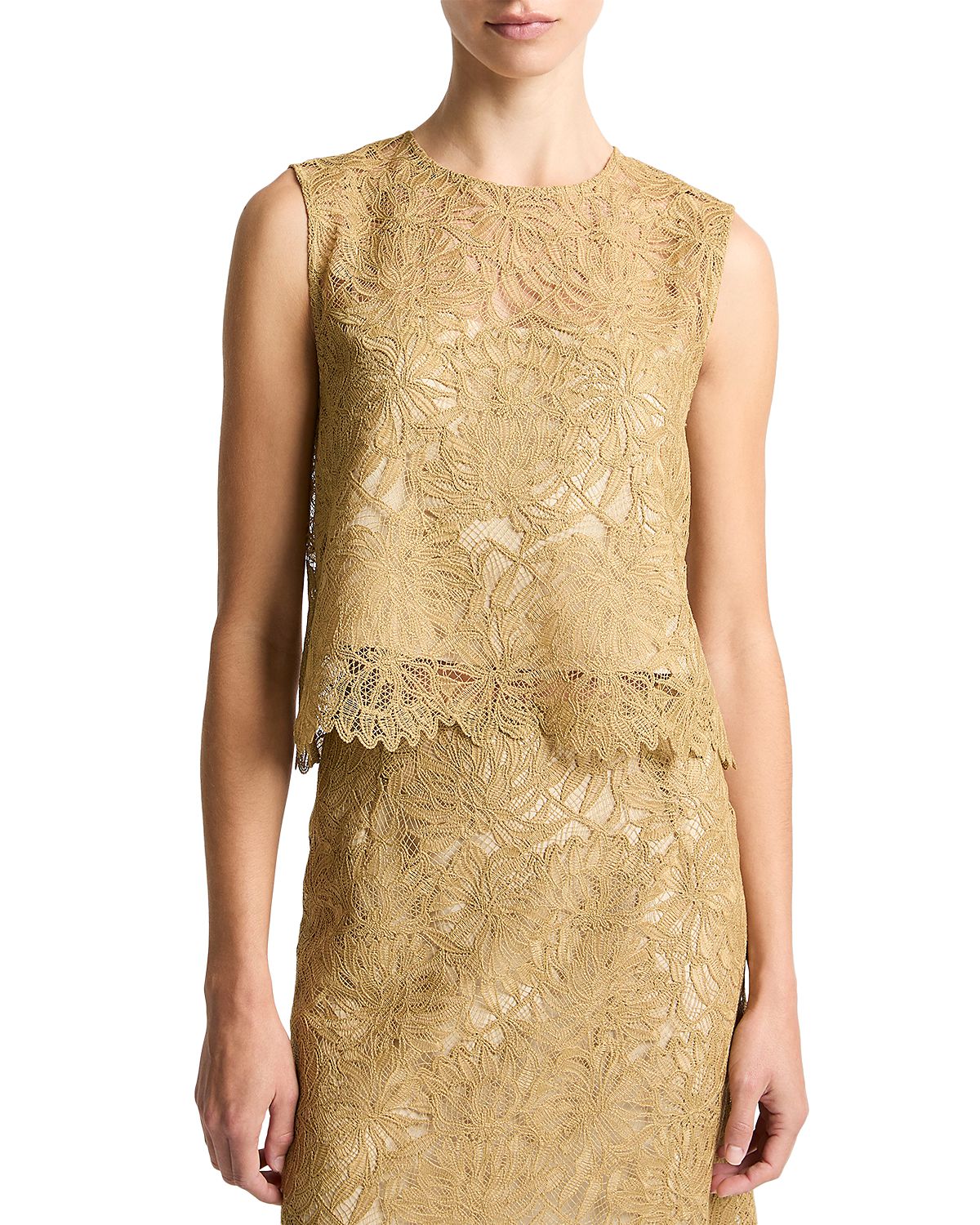 Vince Lace Top