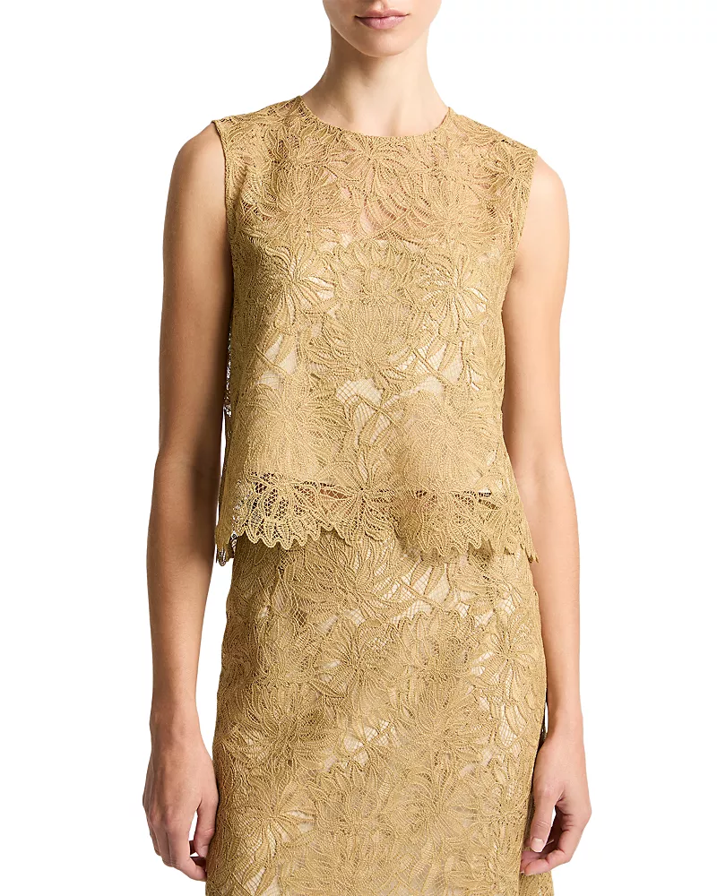 Vince Lace Top