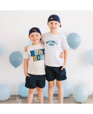 Boys' Birthday Boy Checker Short Sleeve T-Shirt - Little Kid, Big Kid