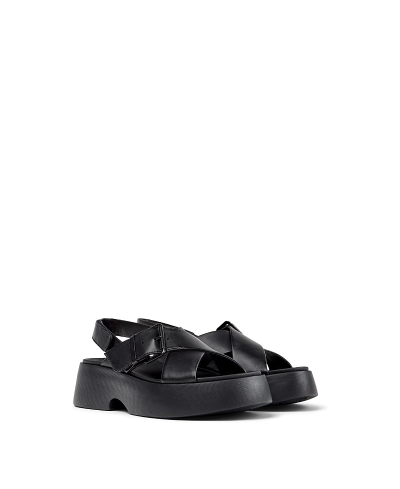 Camper Women's Tasha Leather X-Strap Sandal