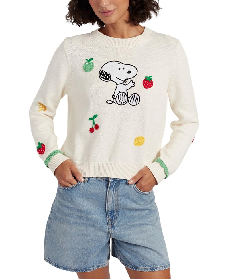 Chinti & Parker Women's Fruity Snoopy Sweater