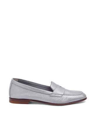  Women's Tumbled Leather Penny Loafer