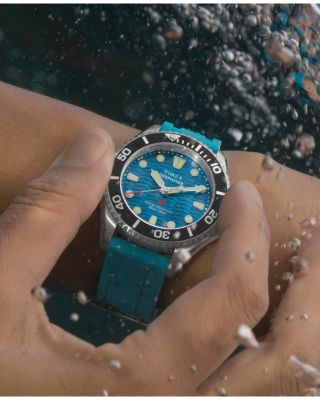 Deepwater Meridian 200 HNBR Rubber Strap Watch, 38mm