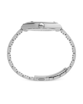 Q Timex&reg; Continental Day & Date Stainless Steel Bracelet Watch, 39mm