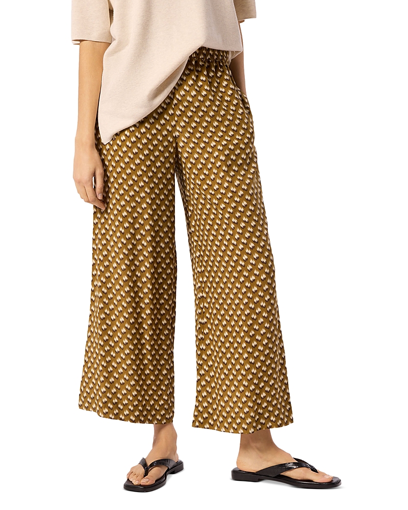 Whistles Ikat Spot Crop Trousers