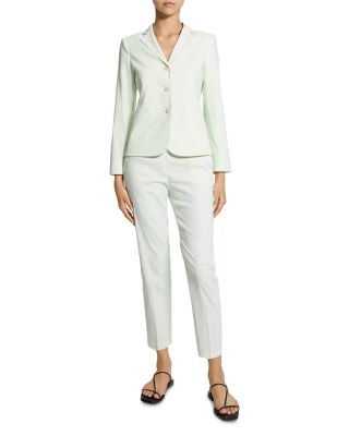 Shrunken Linen Blend Jacket 