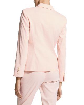 Shrunken Linen Blend Jacket 