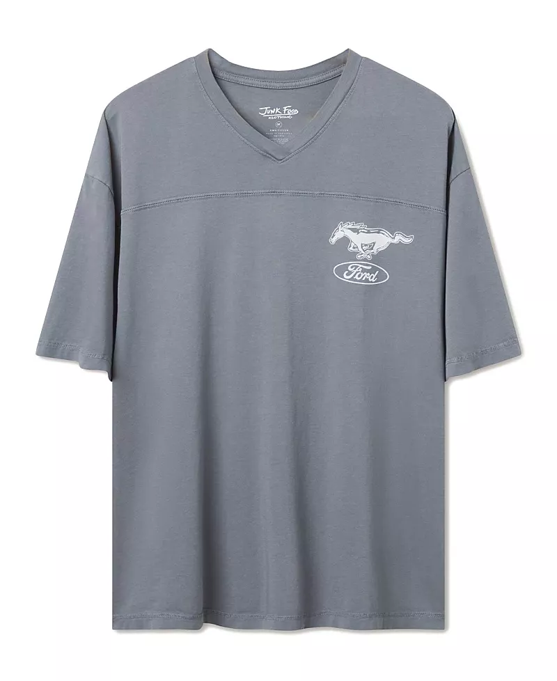 Junk Food Clothing Women's Ford Mustang Jersey Tee