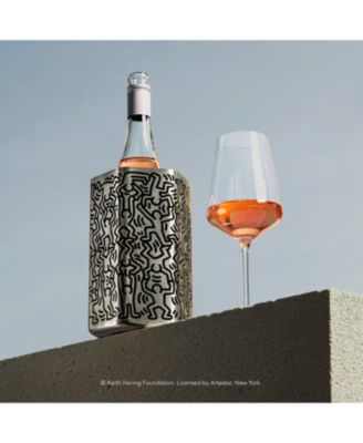 Keith Haring Stainless Steel Hive Wine Cooler