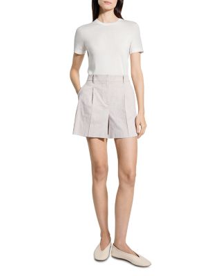 Fluid Pleated Shorts