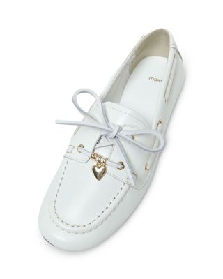 Women's Leather Boat Shoe Loafers