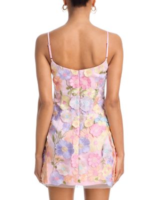 Embroidered Mini Dress - Exclusive