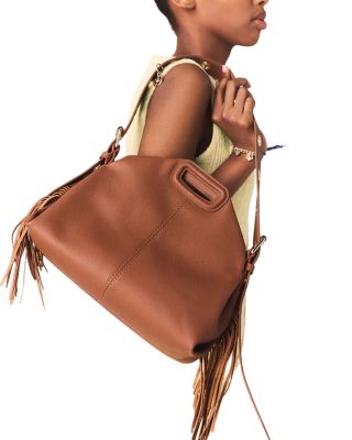 Miss M Leather Crossbody Bag 