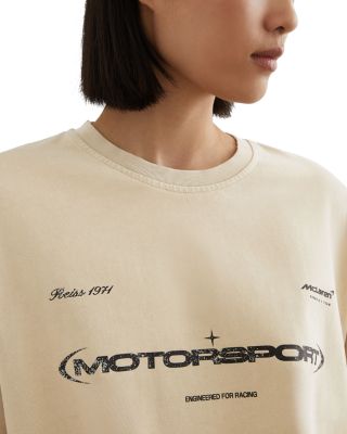 Motorsport Unisex Logo Crewneck T-Shirt