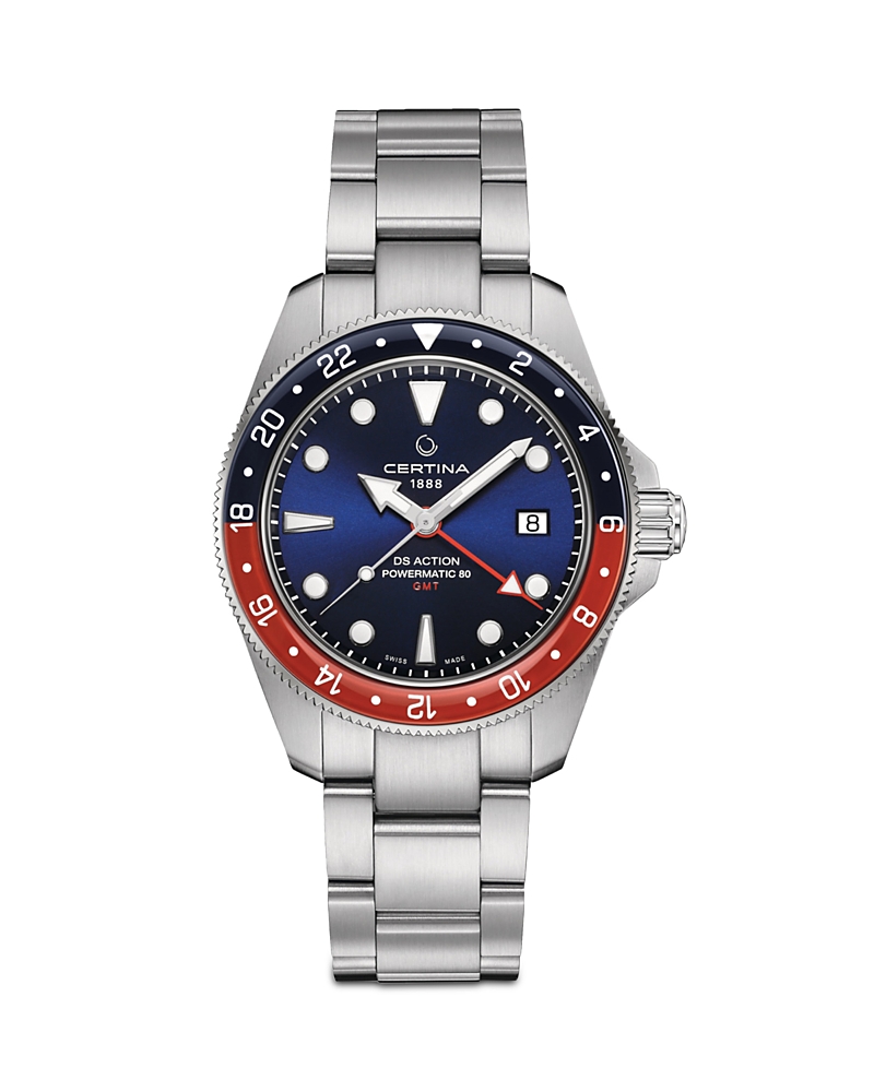 Certina Ds Action Gmt Watch, 41mm