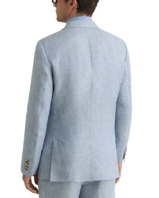 Tailored Fit Linen Twill Blazer